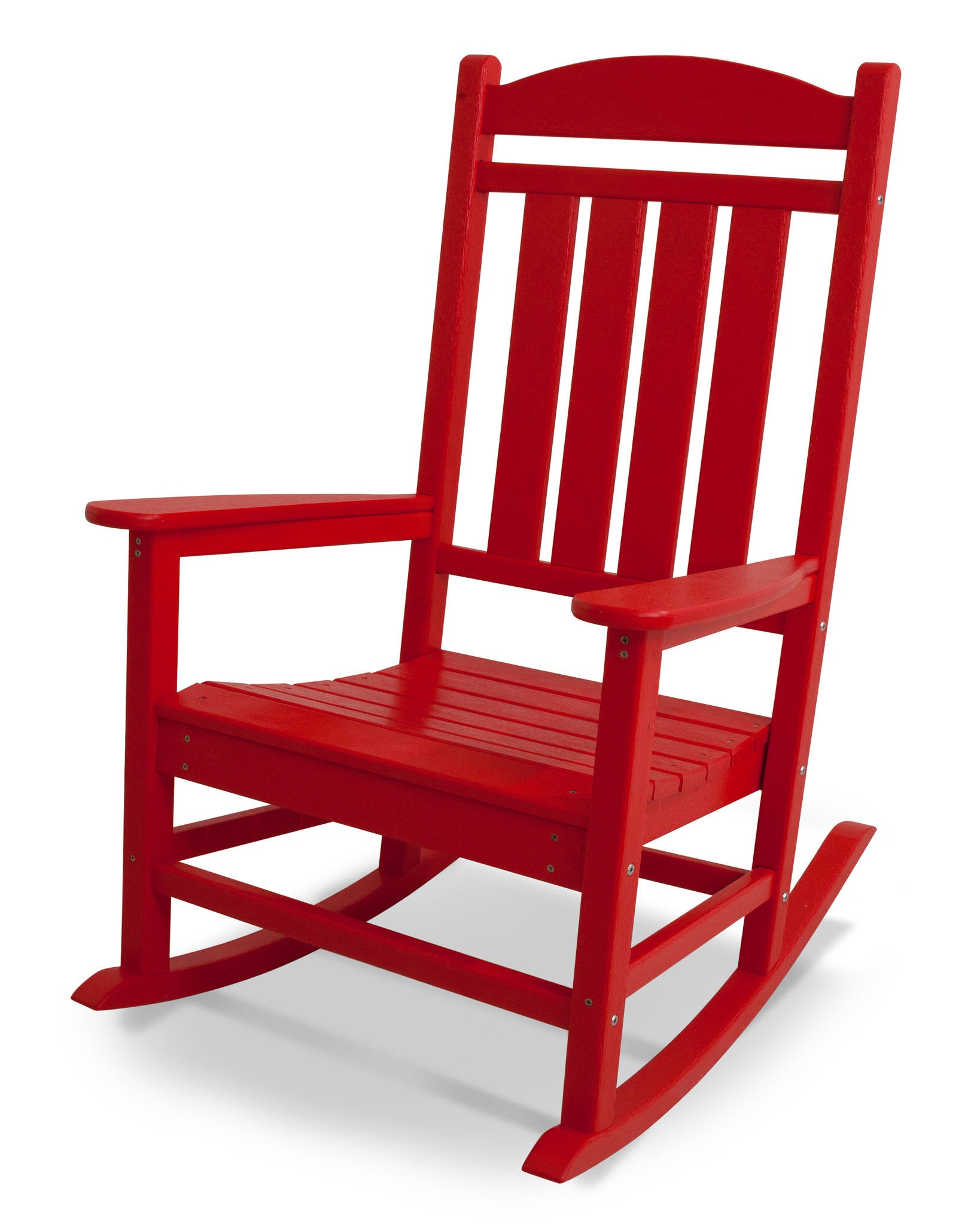 Sunset Red Rocking Chair P8588