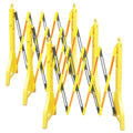 Expandable Mobile Barricade Safety Barrier Gate 2 Packs Plastic Traffic Fence P9619