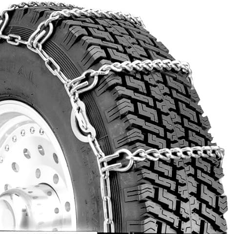 Heavy Duty Truck Tire Traction Chain - Set of 2 G6485