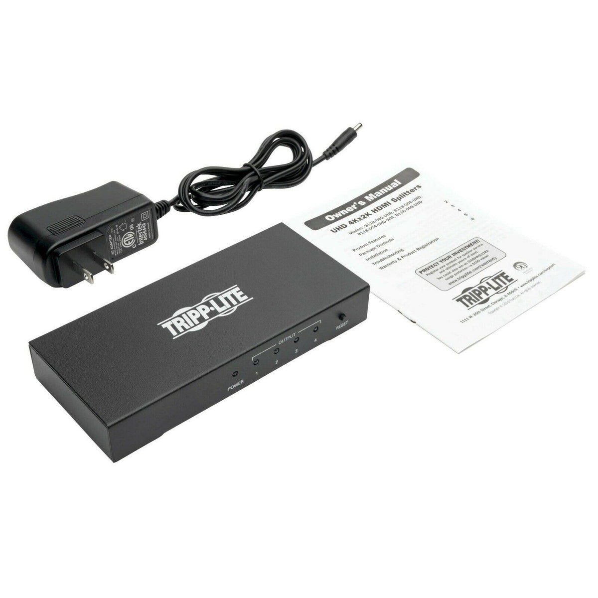 4K HDMI Splitter with 4 HDMI Ports Y1515