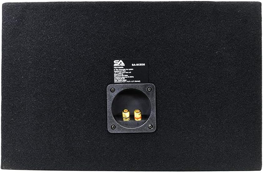 8 Inch 400 Watt Car Audio Subwoofer Enclosure V59837