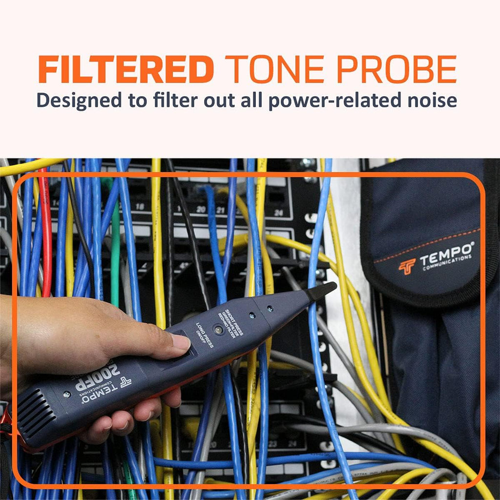 Digital LAN Tracing Kit with Filtered Tone Probe and LAN Toner C320