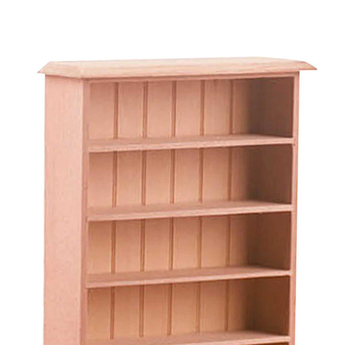Dollhouse Miniature Wooden Bookcase Display Shelf X8996