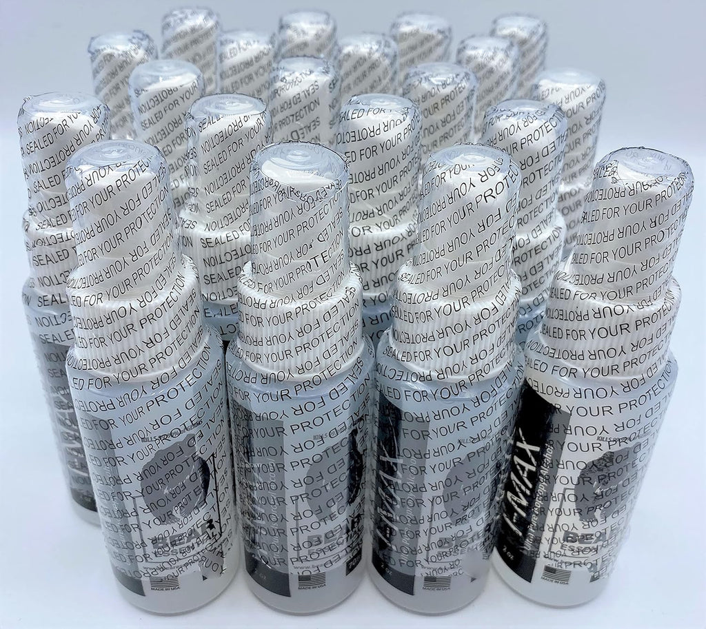 High Purity USP Grade Isopropyl Alcohol 70% 20 Spray Bottles 2 OZ Each X440