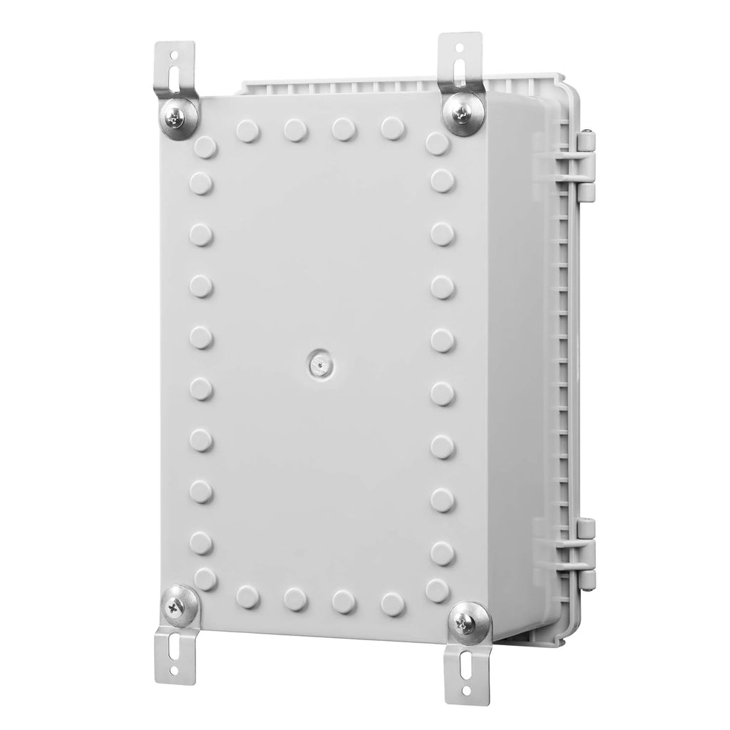Junction Box, Hinged Cover, IP67 Waterproof Plastic Enclosure, Pack of 2 O6772