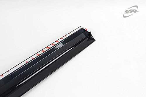 Smoked Side Window Deflectors Rain Guards 4p P47873