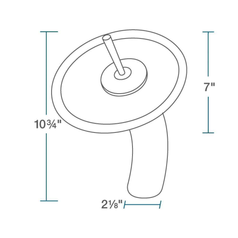 Bathroom Waterfall Faucet Ensemble V458942