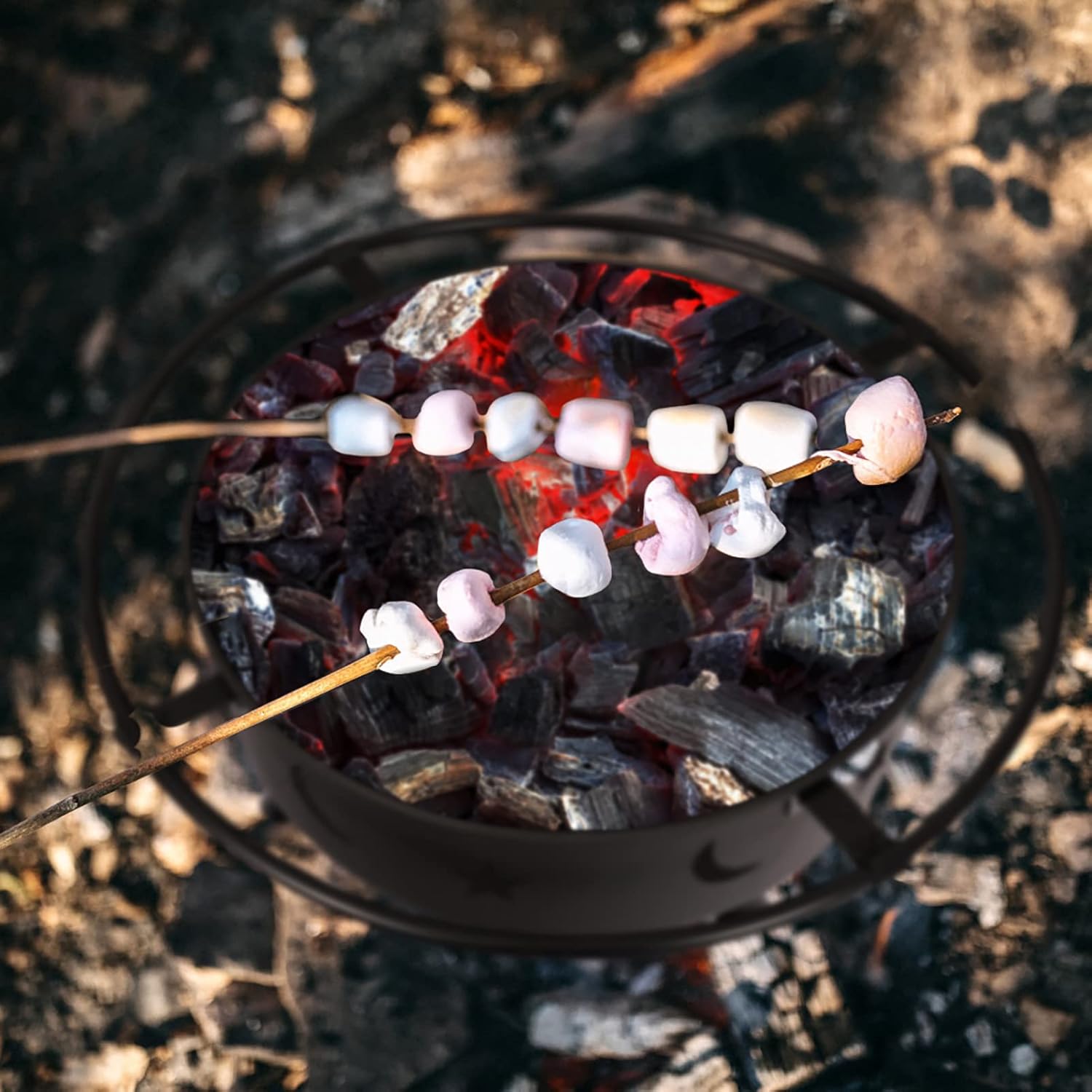 34 Square Metal Fire Pit Table I9659