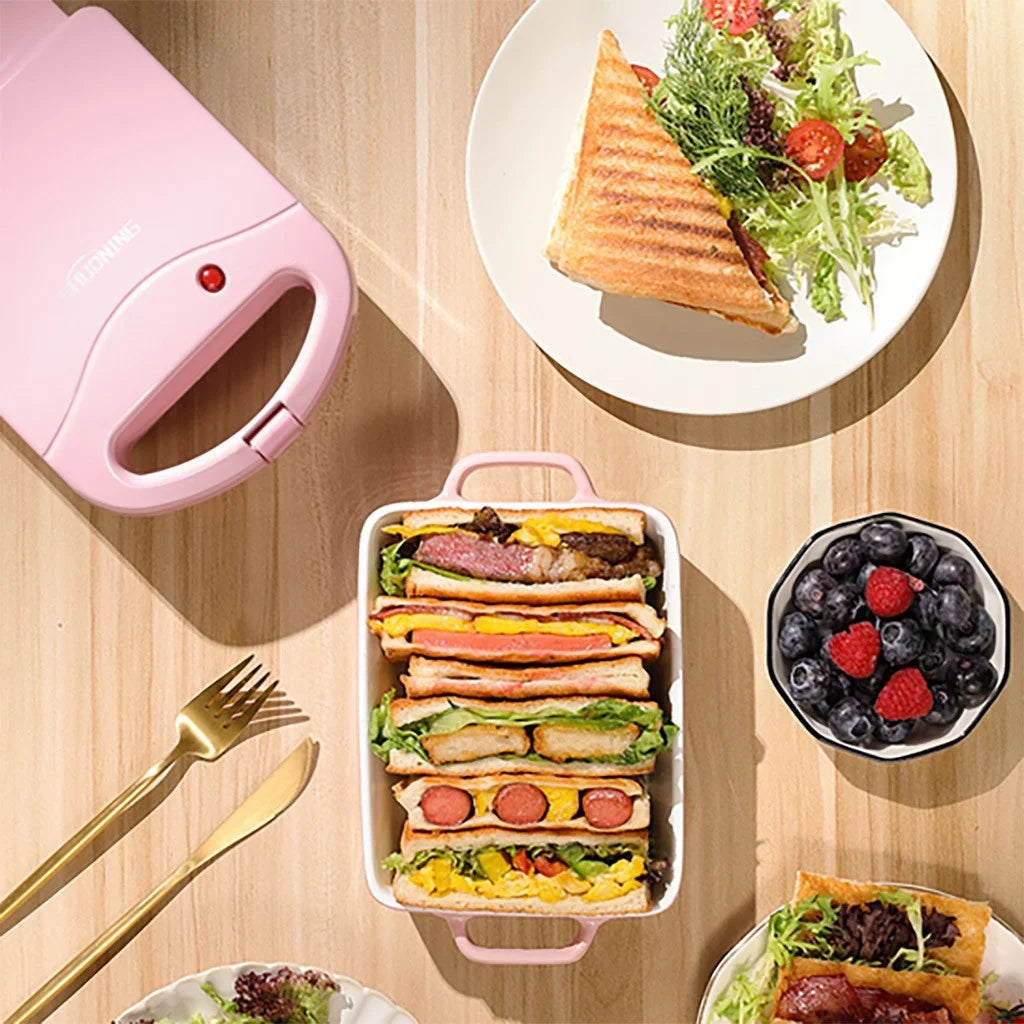 Portable Bread Donut Pot Sandwich Waffle Maker Machine K295