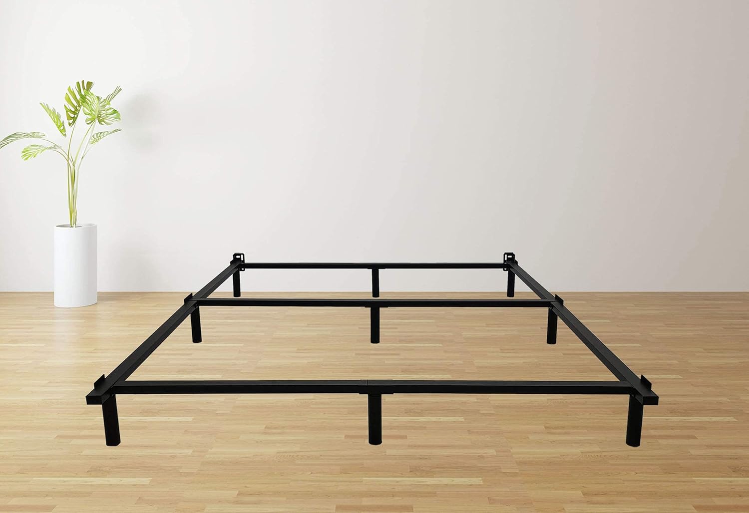 Black Metal Bed Frame 7 Inch V3111