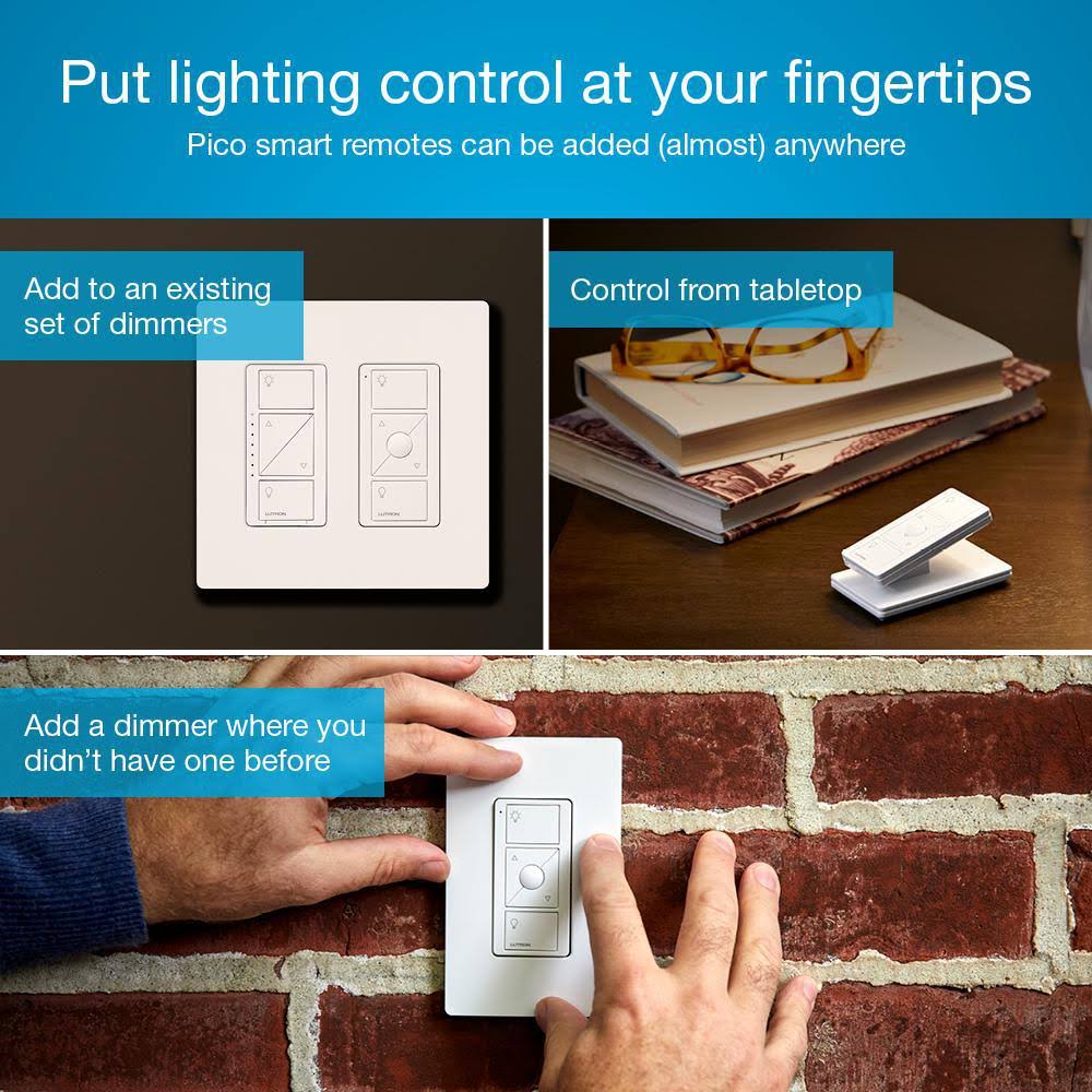 White 3-Way Smart Dimmer Switch Kit P16616