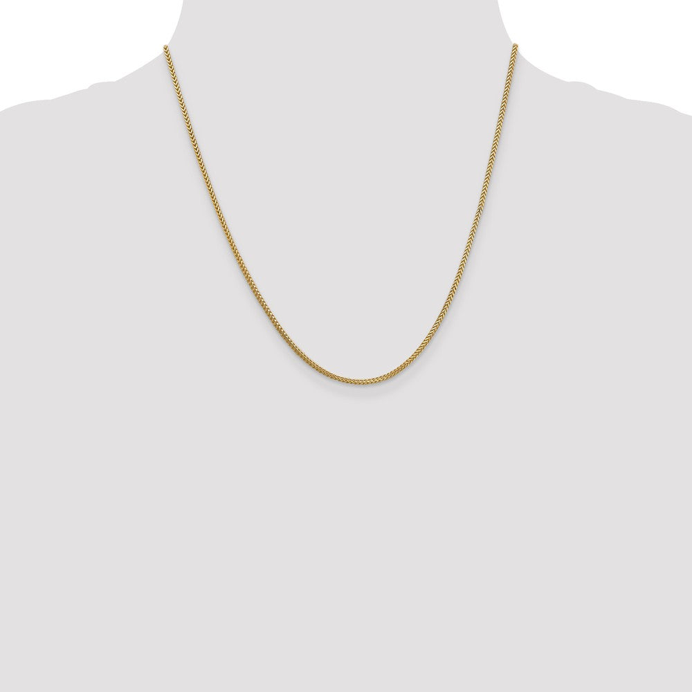 14kt Yellow Gold 20 inch Franco Chain with Lobster Clasp I5839