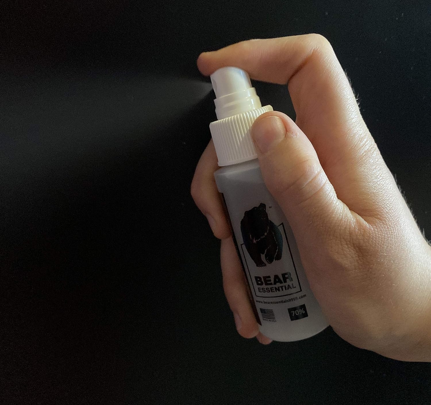 High Purity USP Grade Isopropyl Alcohol 70% 20 Spray Bottles 2 OZ Each X440