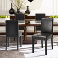 Brown PU Side Dining Chair (Set of 2) F8369