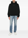 FEAR OF GOD ESSENTIALS logo-plaque hoodie