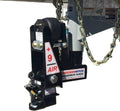 Gooseneck Air Hitch & Coupler, Round 4" Angled Pin 30K Coupler 9" Offset I9994