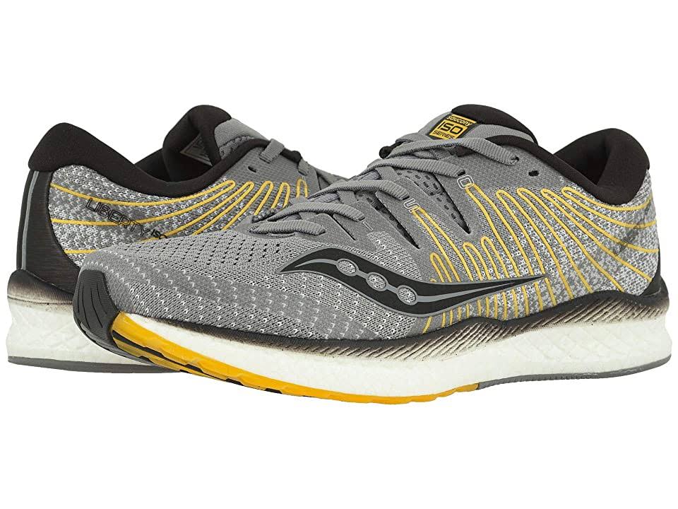 Grey/Yellow Liberty ISO 2 Running Shoes B386090