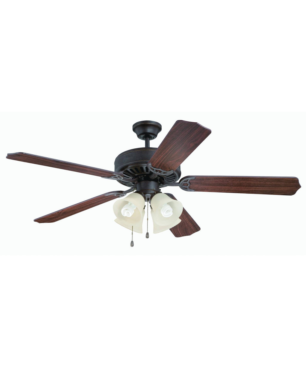 Aged Bronze Textured Ceiling Fan Q1714