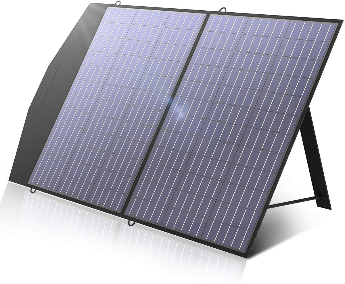 Foldable Solar Panel 100W Portable Solar Charger O8596