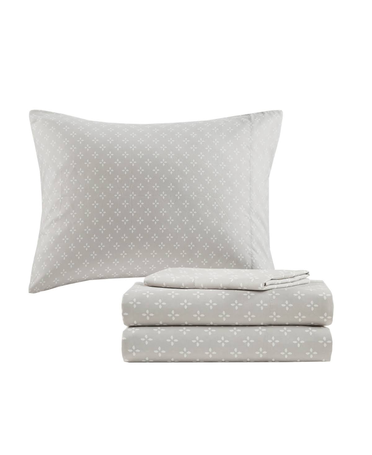 Navy King Reversible Complete Bedding Set W839592