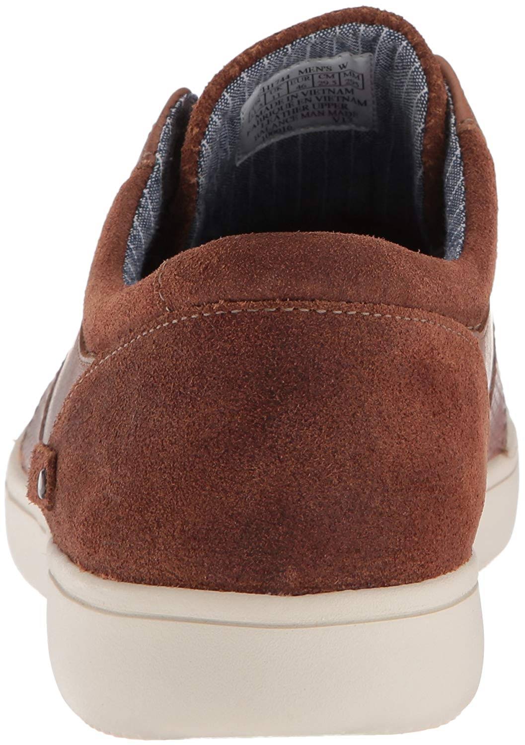 Dark Tan Men&s Tie Shoes W4635