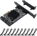 PCIE to SATA 3.0 6 Gbps Controller with 6 SATA Cables D97195