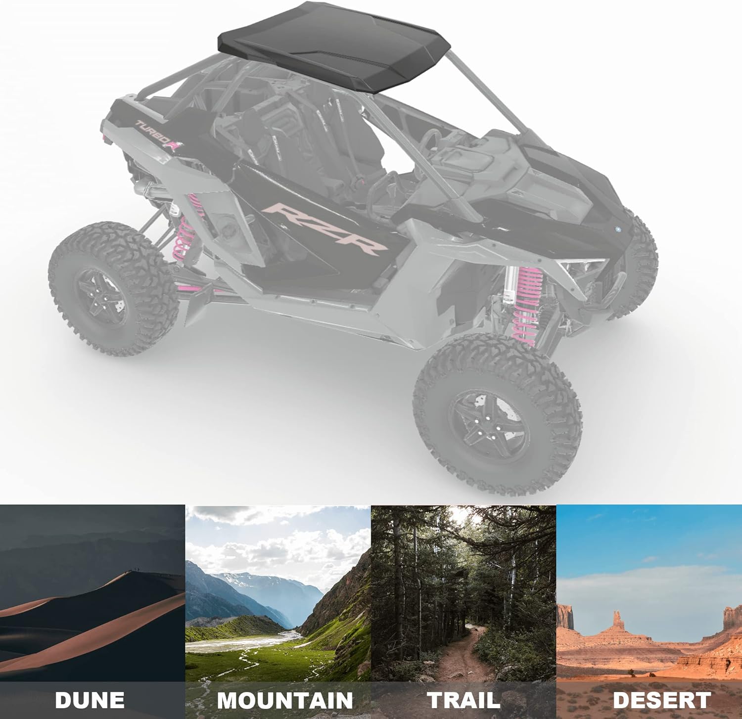 Polypropylene Hard Roof for Polaris RZR PRO XP Z442