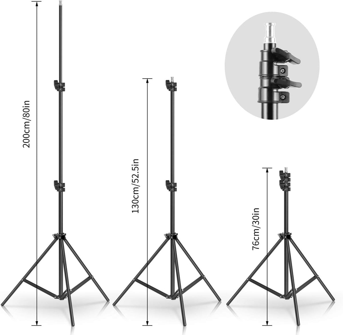 Softbox Lighting Kit 20x28'' Continuous Lighting with 2pcs 5500K Bulb K6919