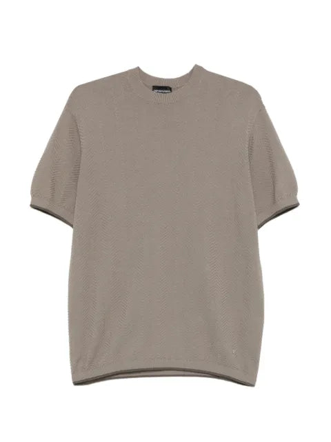 Emporio Armani pattern short-sleeve T-shirt