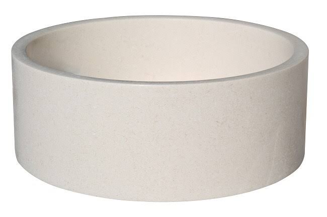 Limestone Vessel Sink U98916