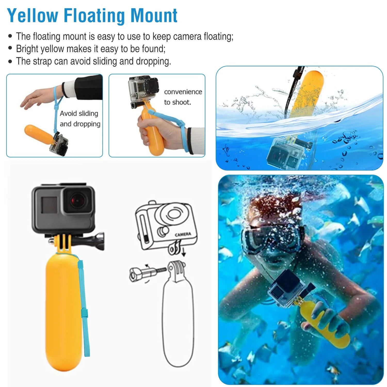 Mount Accessory Kit for GoPro Camera B937
