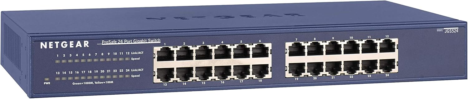 24-Port Gigabit Ethernet Plus Switch Managed Desktop or Rackmount L547