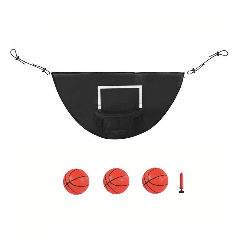 Black Trampoline Basketball Hoop Toy Set G683