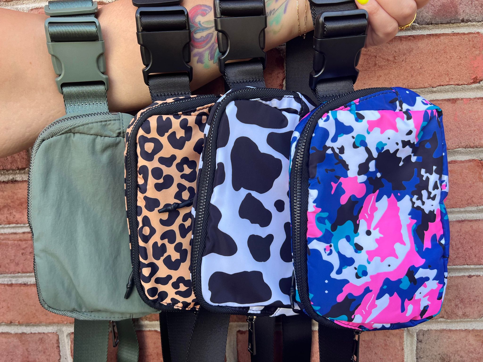 Original 50" Long Strap Iris Crossbody Bag (0140) - By Iris & Rainbow