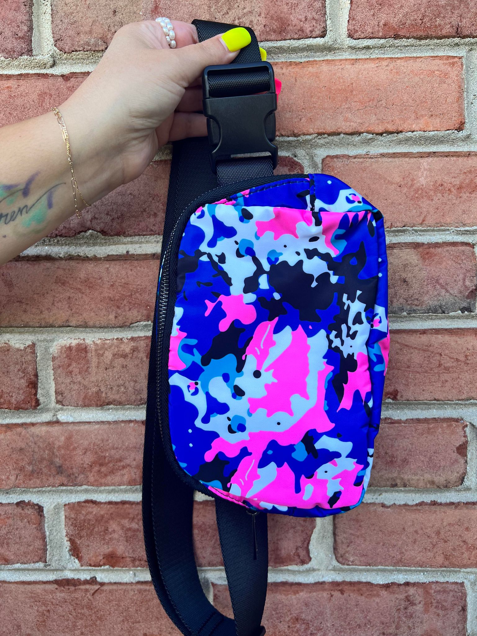 Original 50" Long Strap Iris Crossbody Bag (0140) - By Iris & Rainbow