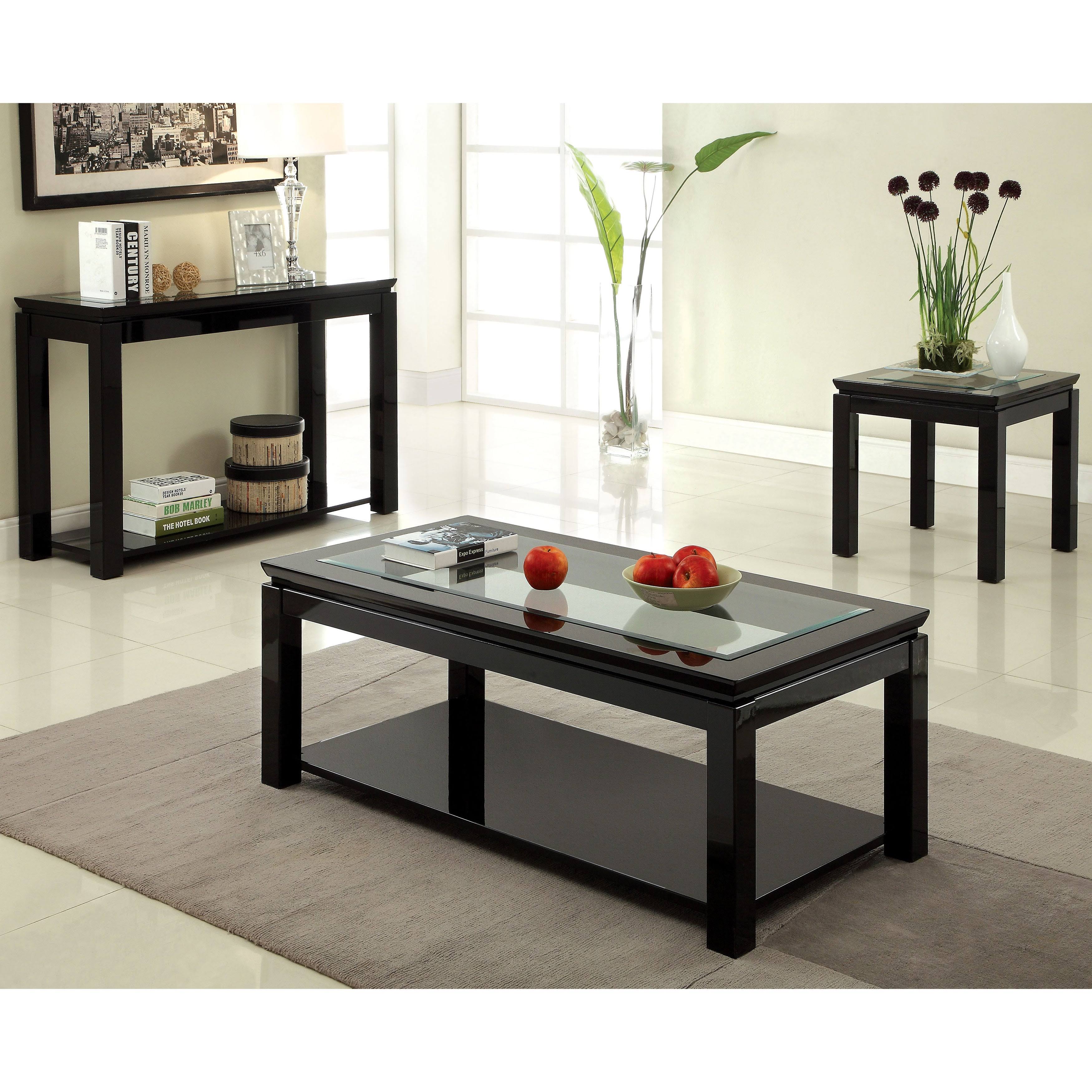 Glossy End Table J581385