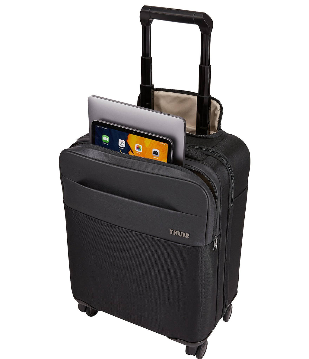 Compact Carry on Spinner Black E622