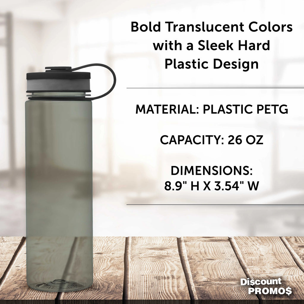 26 oz Set of 10 BPA Free Water Bottles B1447