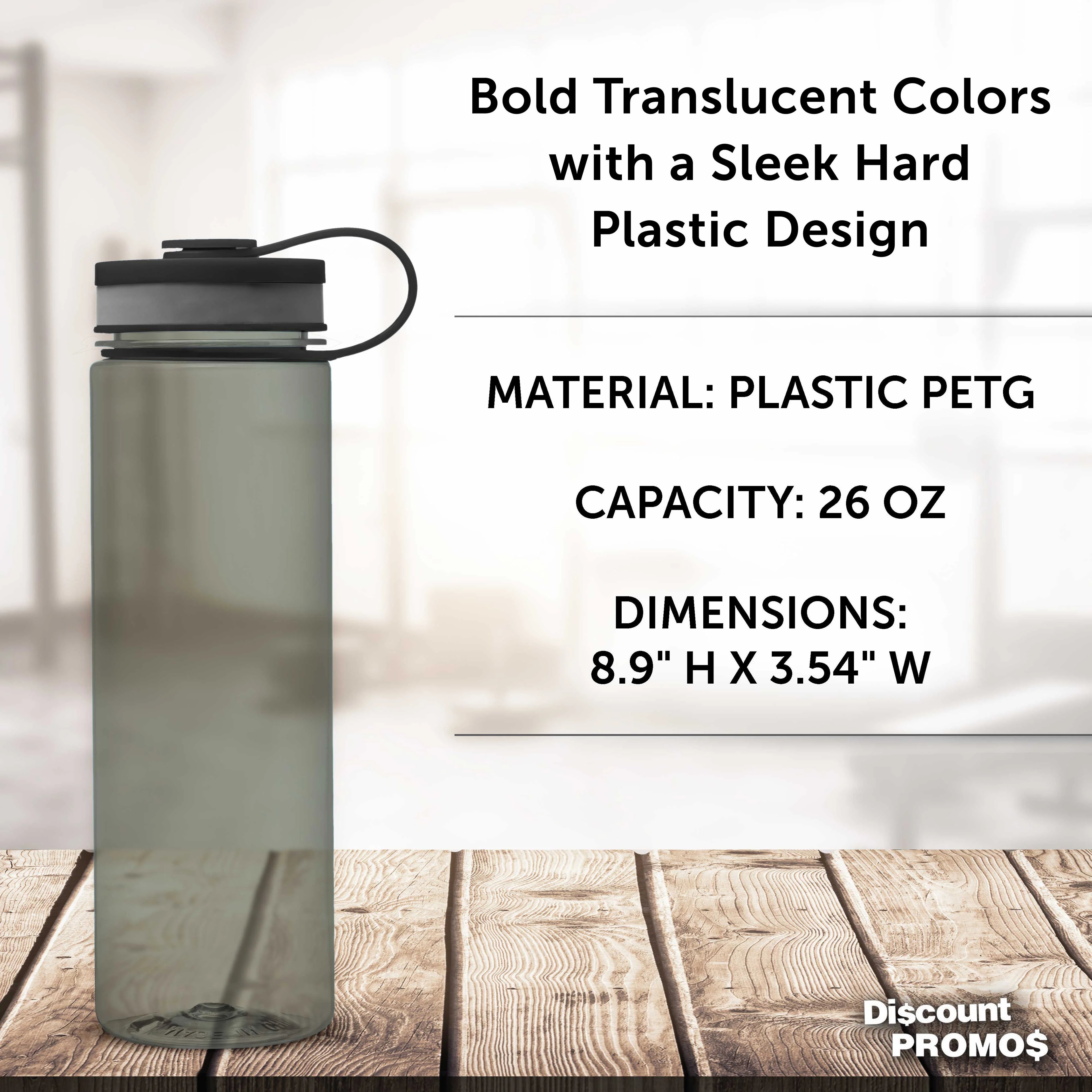 26 oz Set of 10 BPA Free Water Bottles B1447