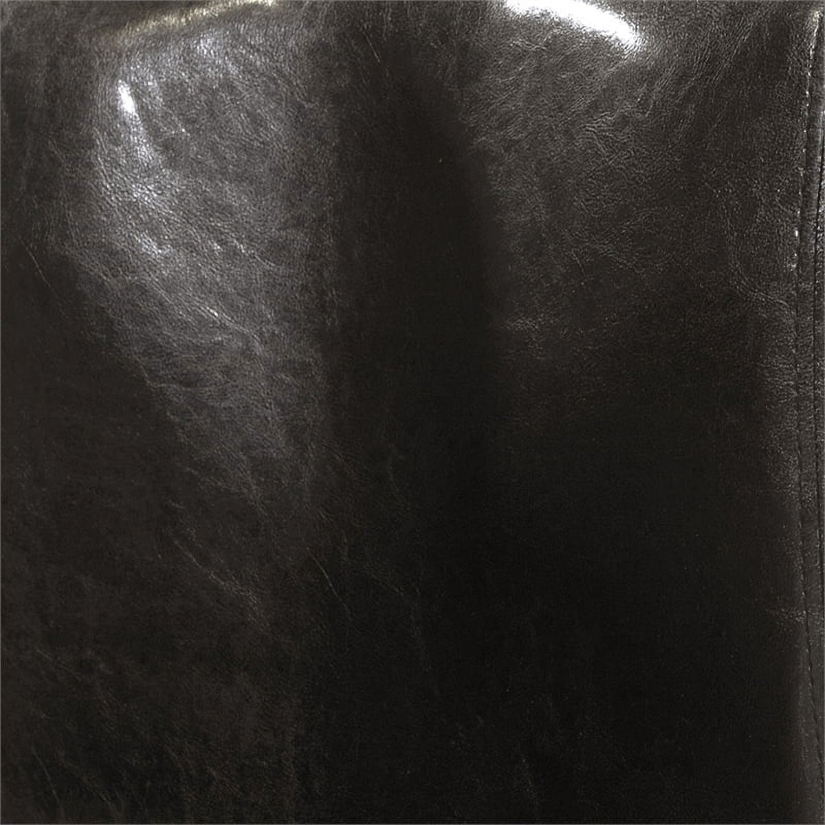 Faux Leather Padded Dining Bench in Black U1069