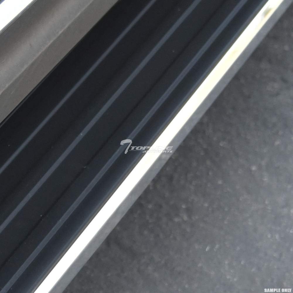 6" Black Aluminum Side Step Rail Running Boards X276