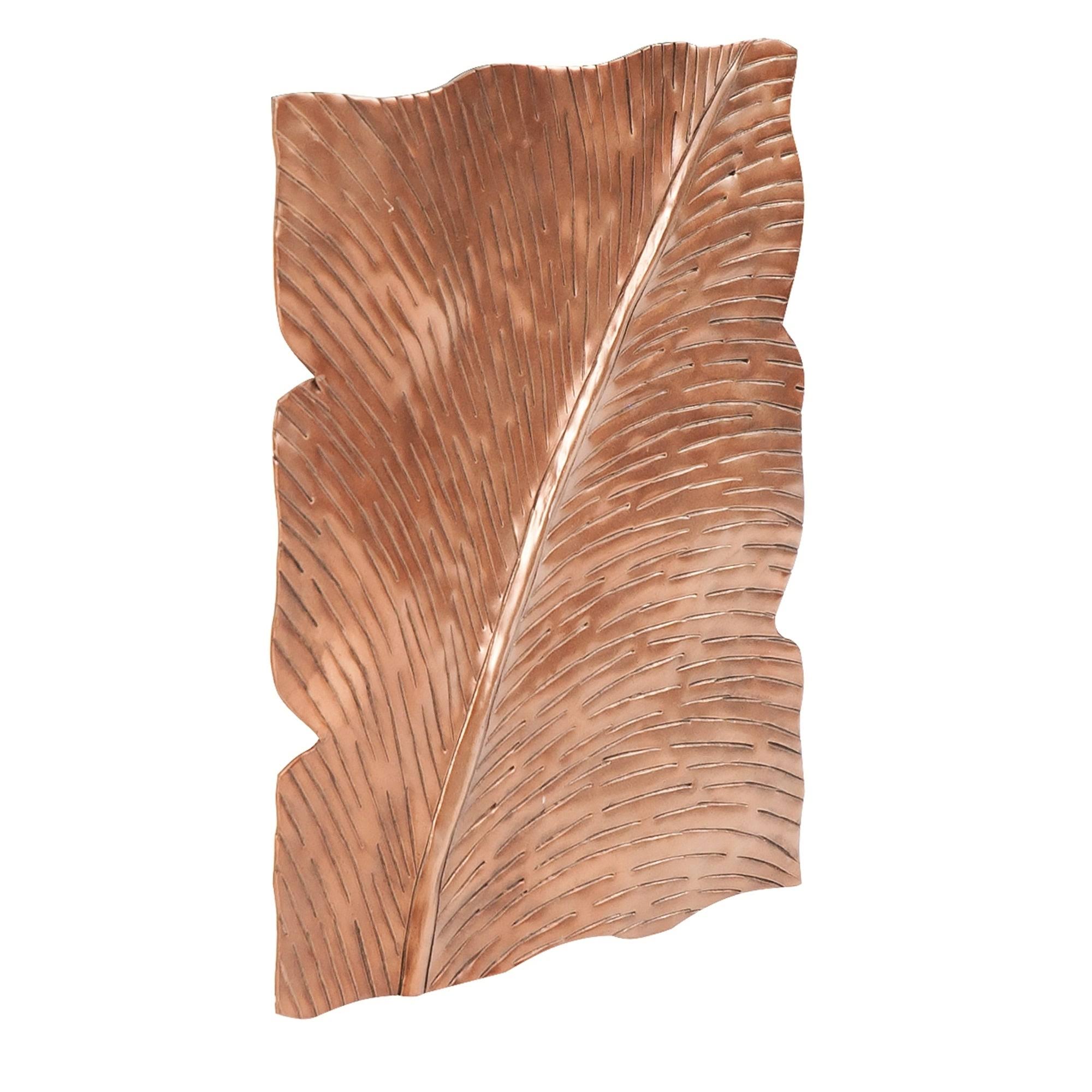 Square Leaf Wall Decor with Antique Silver P8999