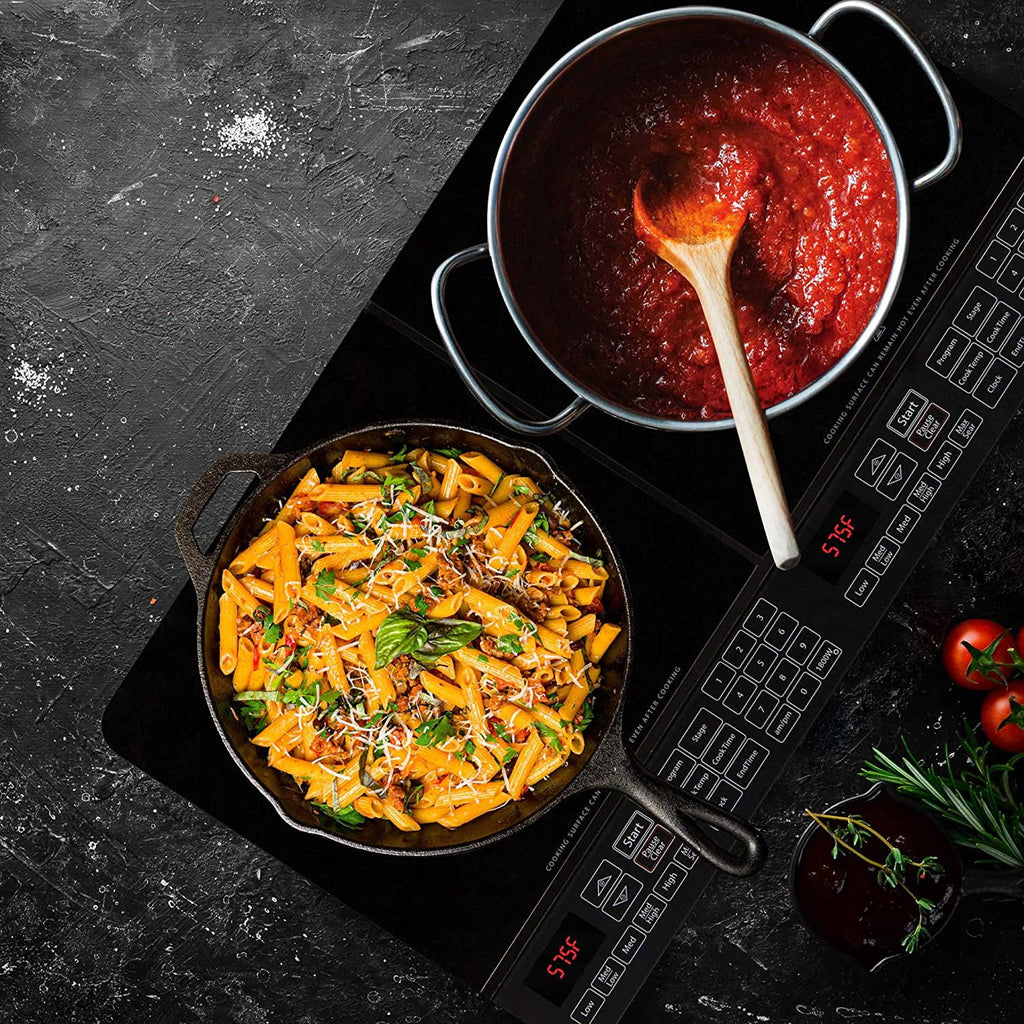 Double Induction Cooktop with 2 Heating Coils F111268
