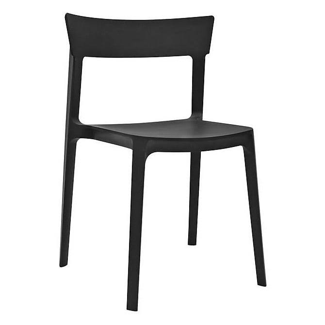 Black Skin Chair W582