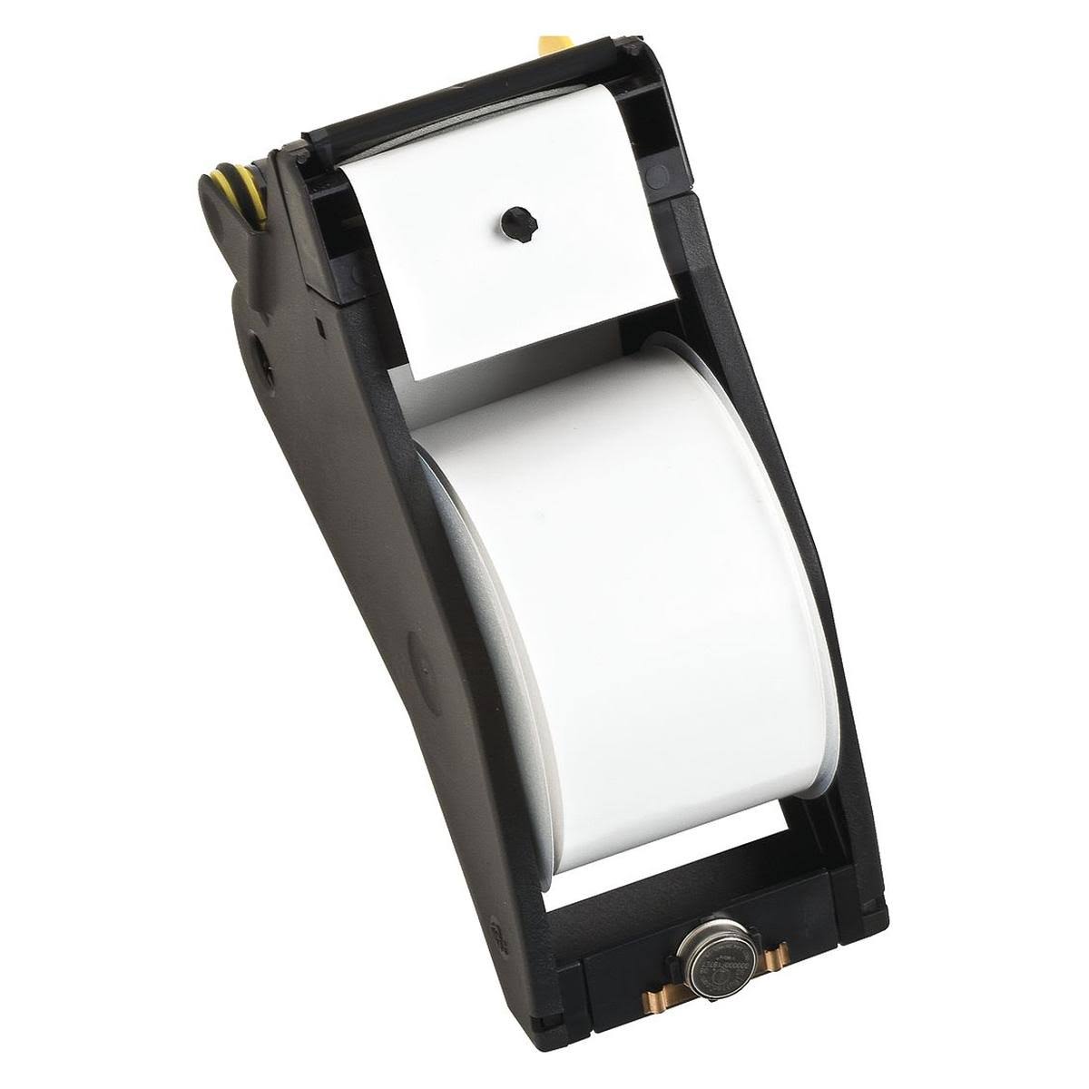 Black/White Label Printer Tape Cartridge, 90 Roll O288720