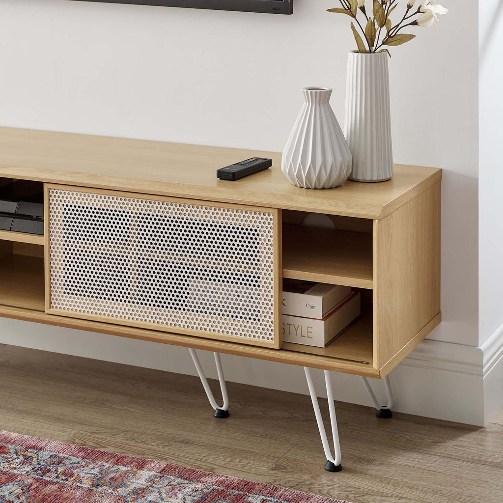 59" TV Stand in Oak X50456