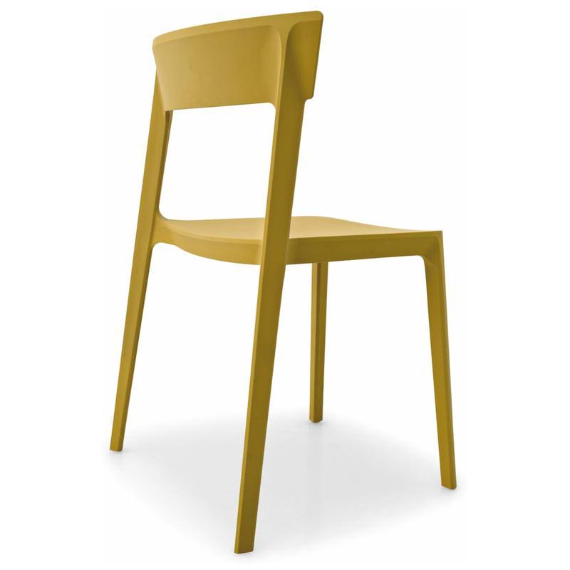 Black Skin Chair W582