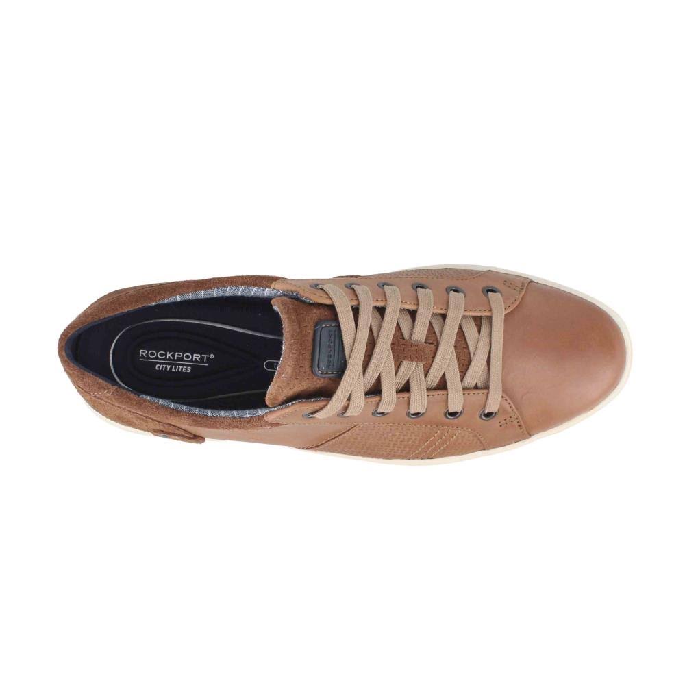 Dark Tan Men&s Tie Shoes W4635