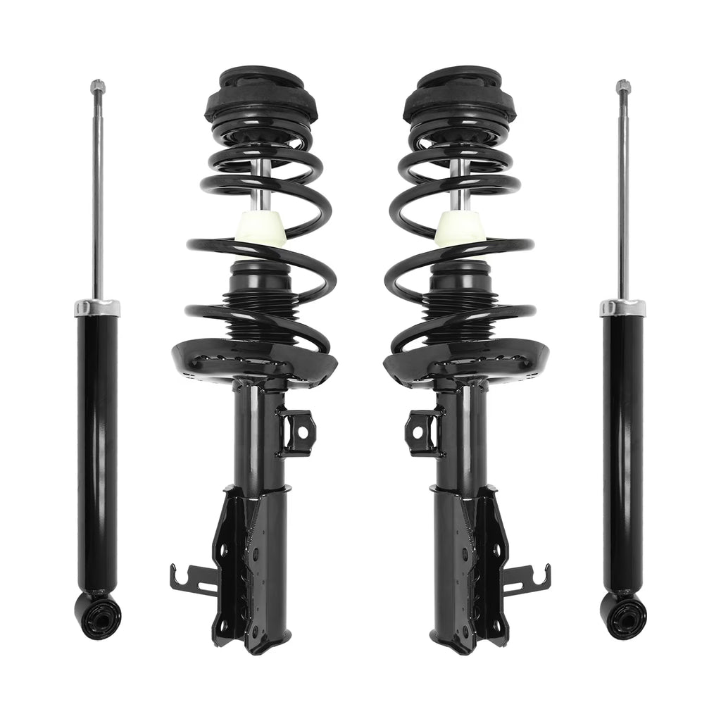 Front & Rear Complete Strut Assembly Shock Kit H990802