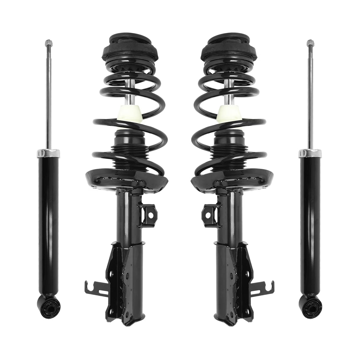 Front & Rear Complete Strut Assembly Shock Kit H990802